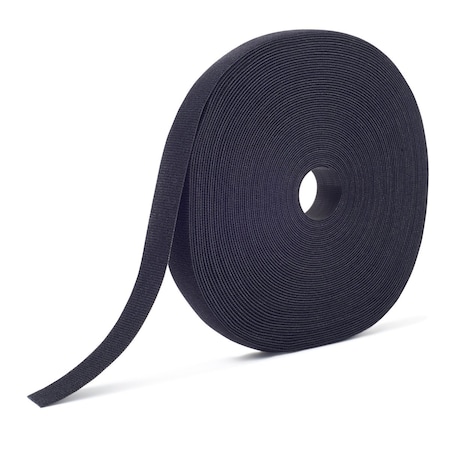 Brady Cable Tie, VELCRO, 25 yd, 0.75 in W, Black 152181